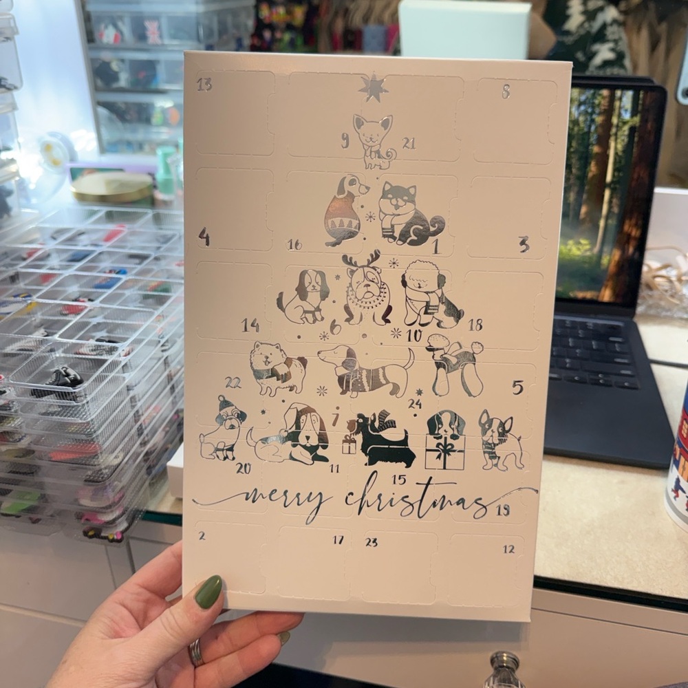 Merry Christmas Advent Calendar + charms
